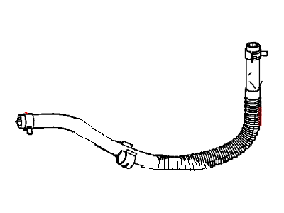 Ram 68143663AB HOSE Power Steering Return