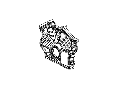 Jeep 68147512AA COVER Chain Case