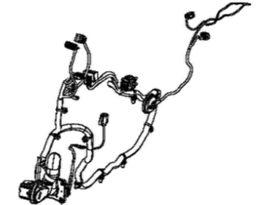 Jeep 68190359AD WIRING Front Door