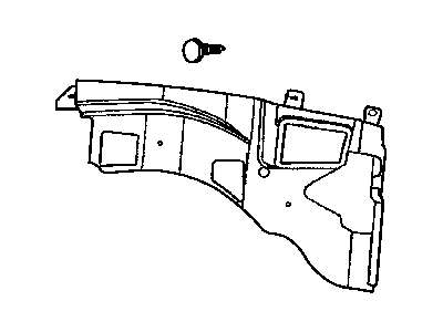 Dodge 55276850AA SHIELD Air Intake