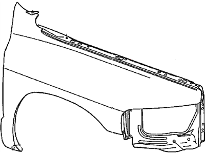Dodge Ram 2500 Fender - 55276209AC