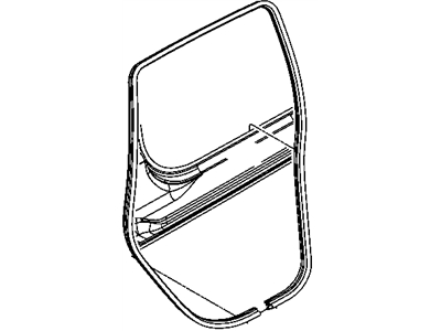 2010 Chrysler PT Cruiser Door Seal - XW44XXXAB
