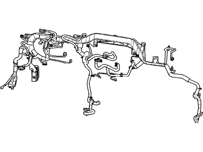 Chrysler 56055077AE WIRING Instrument Panel