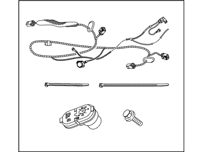 Chrysler 82209773 WIRING KIT Trailer Tow