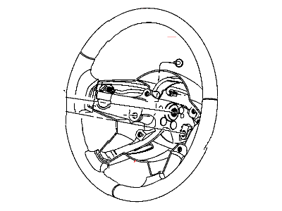 Jeep Commander Steering Wheel - 1HA401DVAA