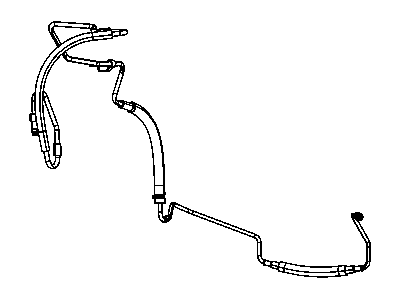 Dodge Power Steering Hose - 4862304AA