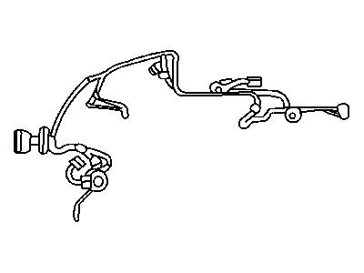 Dodge 56051691AA WIRING Front Door