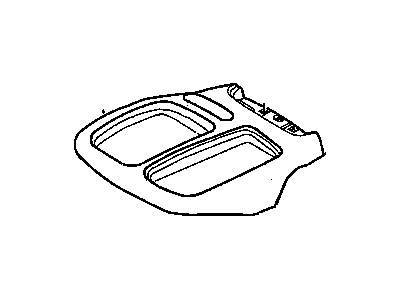Dodge 5FL84RC3AC BEZEL Gear Selector