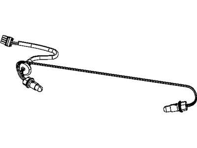 Dodge 68003948AA WIRING License Lamp Serviced With Handle Liftgate