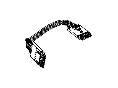Jeep 5189814AA WIRING Jumper Multifunction Switch