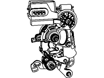 Jeep 4589273AL LATCH Front Door