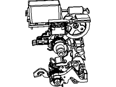 Jeep Door Lock Actuator - 4589272AE