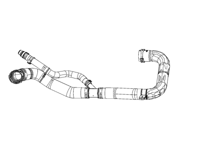 2022 Ram 1500 Radiator Hose - 68429995AC