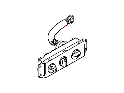 Jeep 55056559AA CONTROL A/C And Heater