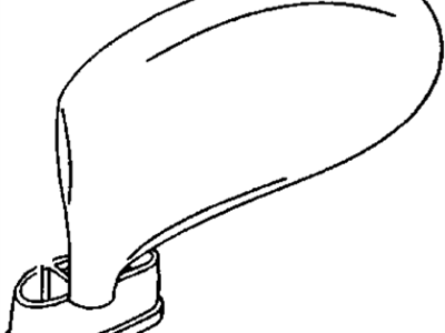 2002 Dodge Viper Car Mirror - 4854277AC