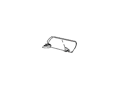 Mopar 1CK20DW1AC Visor Right