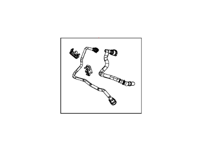 Mopar 68146650AC Tube Fuel Supply And Return