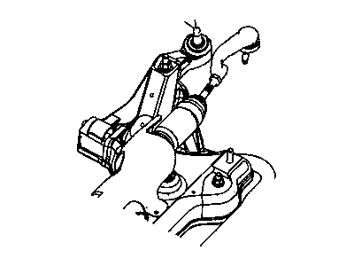 Chrysler 4764448AD CROSSMEMBER Front Suspension