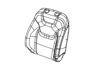 Jeep 5VG16LAAAA COVER Front Seat Back