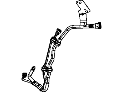 Jeep 68064722AB HOSE Fuel Filler Vent