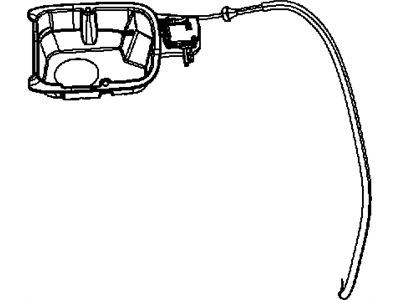 Dodge 68045460AC HOUSING Fuel Filler