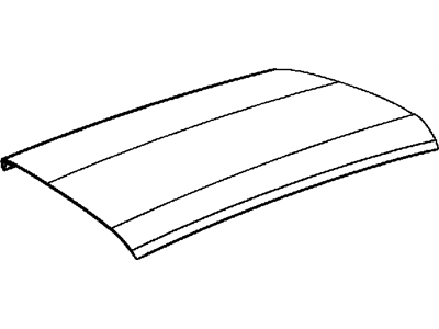 Chrysler 1HY77TZZAA PANEL Folding Top Front