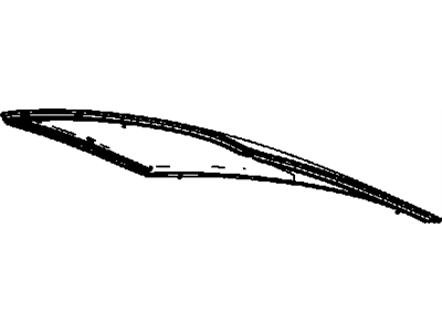 Chrysler 1HY79TZZAA PANEL Folding Top Rear
