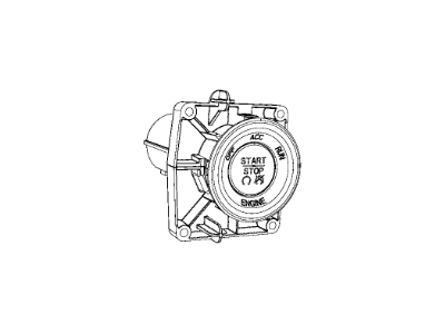 Mopar 68213373AA Switch Ignition Push Button