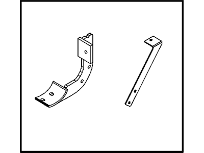 Dodge 5183053AA BRACKET KIT Side Step