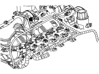 Dodge 56049620AG WIRING Engine WithTransmission Wiring