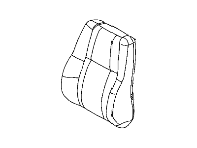 Jeep 1GF951DVAA COVER Front Seat Back
