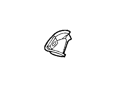 Dodge 4860578AA EXTENSION Tail Lamp Opening