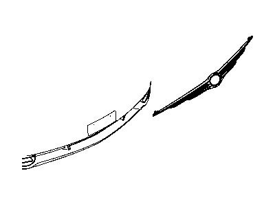 Chrysler Sebring Emblem - 5116124AE