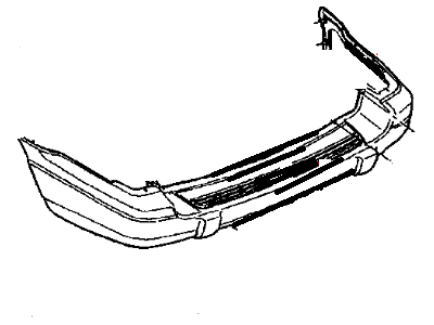 2004 Jeep Grand Cherokee Bumper - 5FY081XFAE