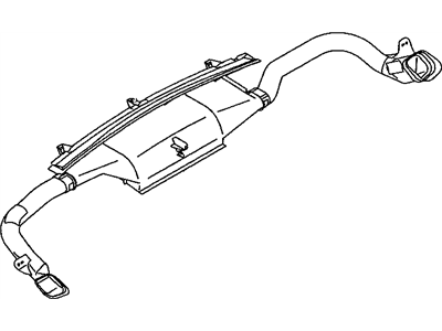Chrysler MR958206 NOZZLE Defroster