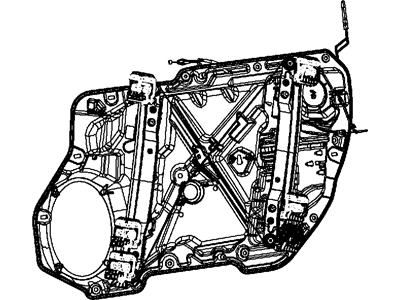 Mopar 68103788AA Release Cable, Front