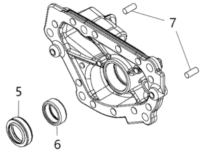 Jeep 68441888AA COVER Transmission Case