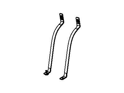 Mopar 55394098AE Upper Tie Bar Brace