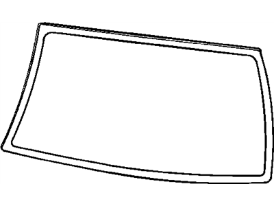 Dodge 55256564AB GLASS Liftgate