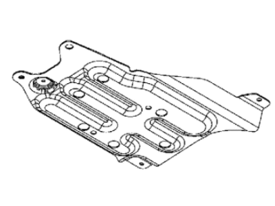 Mopar 68069365AA Skid Plate Transfer Case