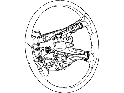 2002 Dodge Neon Steering Wheel - UF671L8AA
