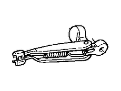 Mopar 55154786 Wiper Arm, Rear