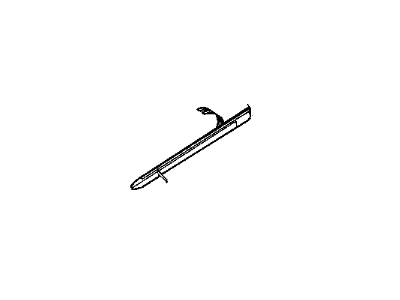 Mopar WU36ZDRAB Molding Front Door