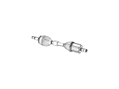 2017 Jeep Cherokee Axle Shaft - 68265870AA