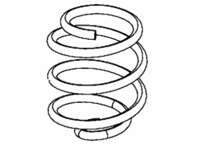 2020 Jeep Wrangler Coil Springs - 68413668AA