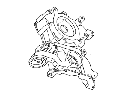 Dodge 53020971AE COVER Timing Case