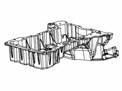 Ram Oil Pan - 68490044AA
