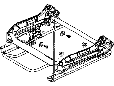 Jeep 5183666AA ADJUSTER Manual Seat