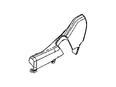 Jeep 1BG411D1AA SHIELD Seat Adjuster
