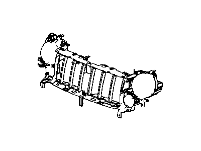 Jeep 55156968AF REINFORCEMENT Grille Opening